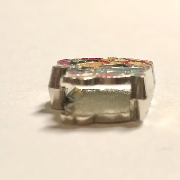 Vintage Disney Lilo & Stitch Slider Charm Bracelet Aulani Resort Enamel Bracelet - Picture 7 of 9